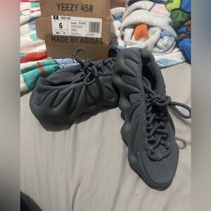 adidas Yeezy 450 Charcoal Sneakers